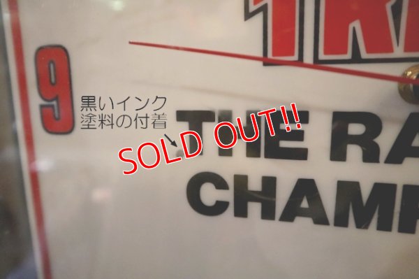 画像9: dp-250205-16 TRICO THE RAINING CHAMPIONS 1980's〜 Lighted Wall Clock