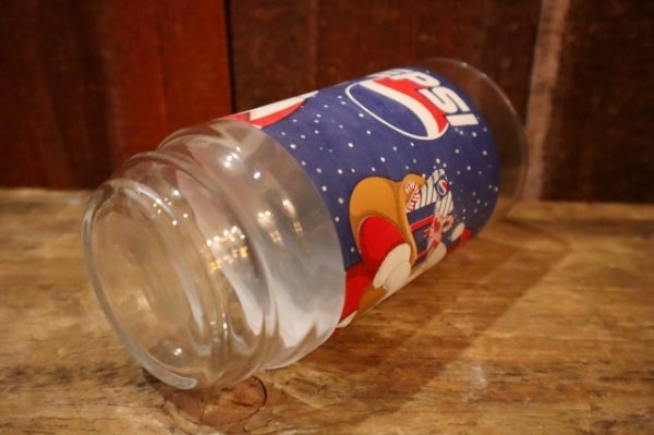 画像6: gs-250205-49 PEPSI 1990's HOLIDAY GLASS "Santa Clause"