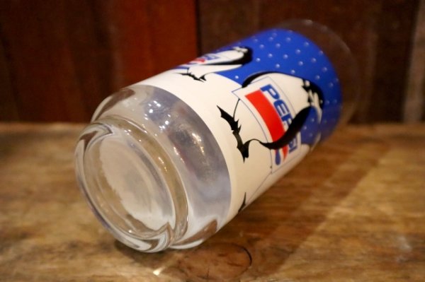 画像6: gs-250205-49 PEPSI 1990's HOLIDAY GLASS "Penguin"