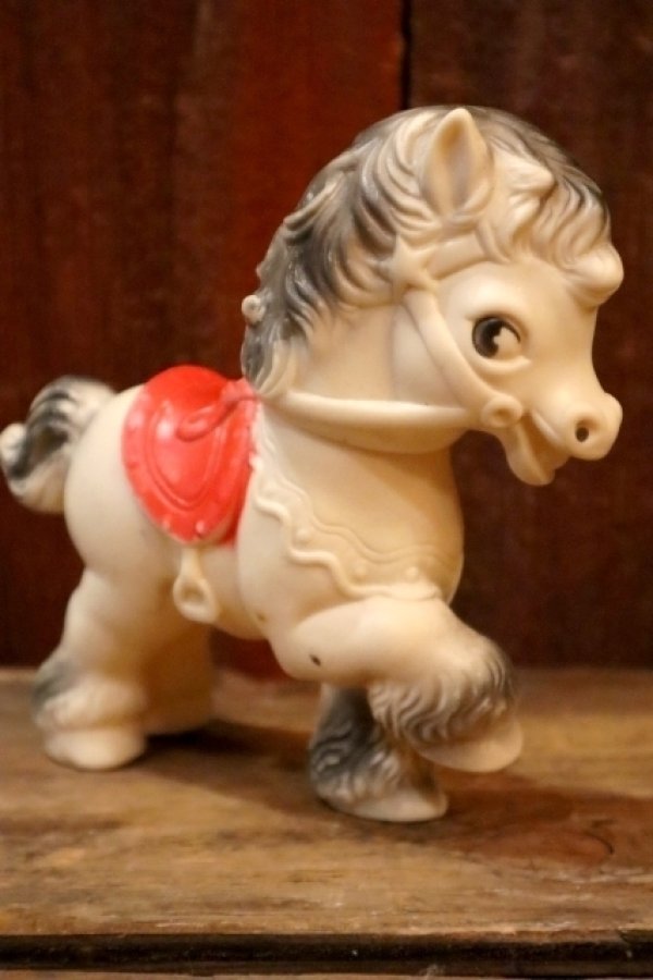 画像3: ct-250205-30 THE SUN RUBBER CO. 1950's PONY HORSE SQUEAKY DOLL
