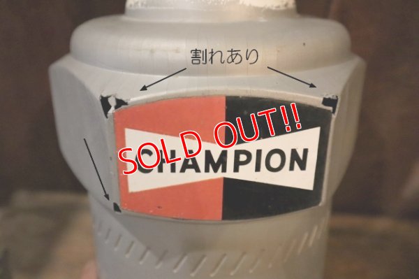 画像5: dp-250205-93 CHAMPION SPARK PLUGS 1960's PLASTIC DISPLAY