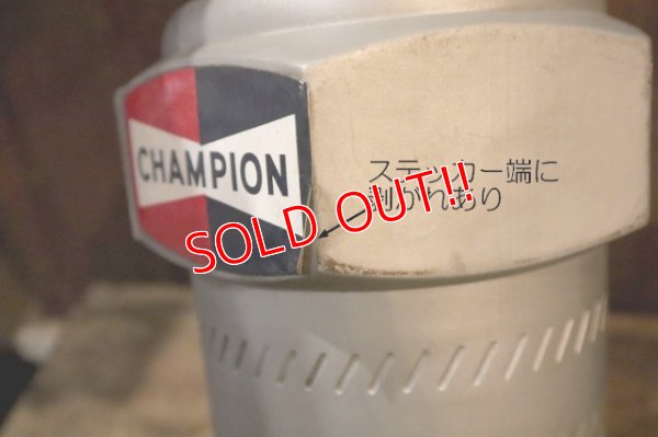 画像6: dp-250205-93 CHAMPION SPARK PLUGS 1960's PLASTIC DISPLAY
