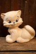 画像1: ct-250205-30 J.L. PRESCOTT 1960's CAT SQUEAKY DOLL (1)