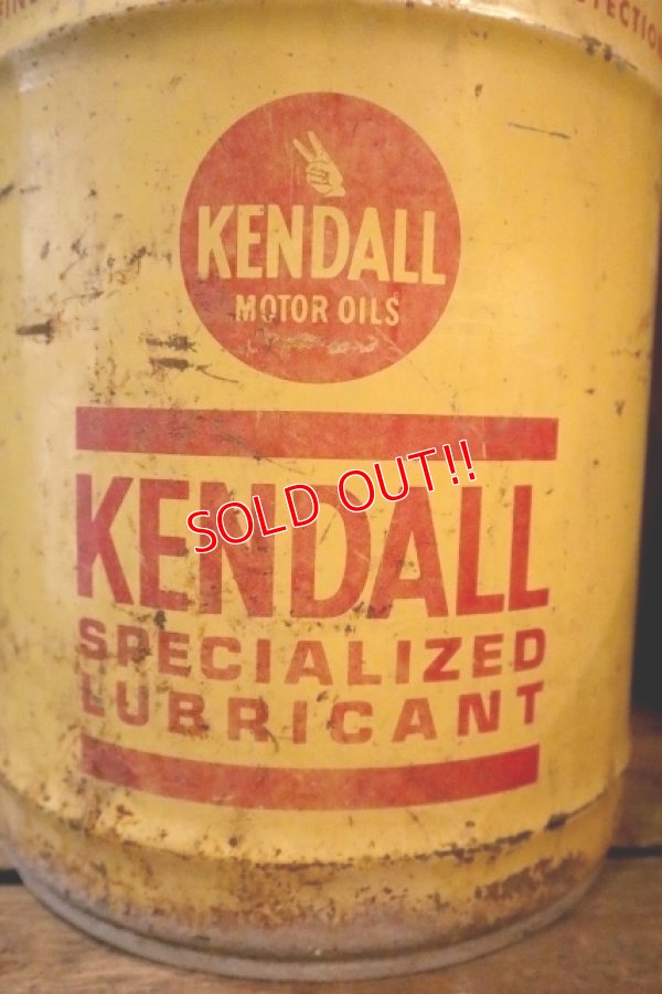 画像2: dp-250205-24 KENDALL SUPECIALIZED LUBRICANT 1970's 5 U.S. GALLONS CAN