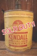 dp-250205-24 KENDALL SUPECIALIZED LUBRICANT 1970's 5 U.S. GALLONS CAN