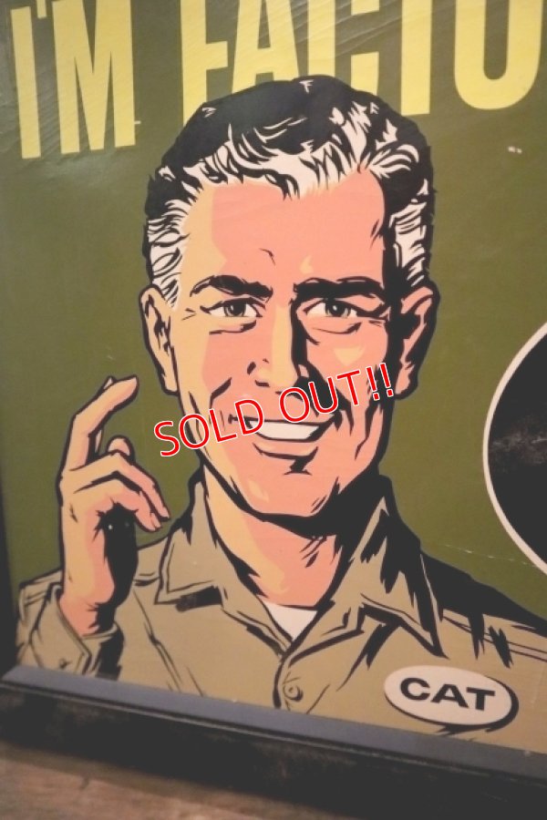 画像2: dp-250205-66 CAT (Caterpillar Inc.) Frame Poster