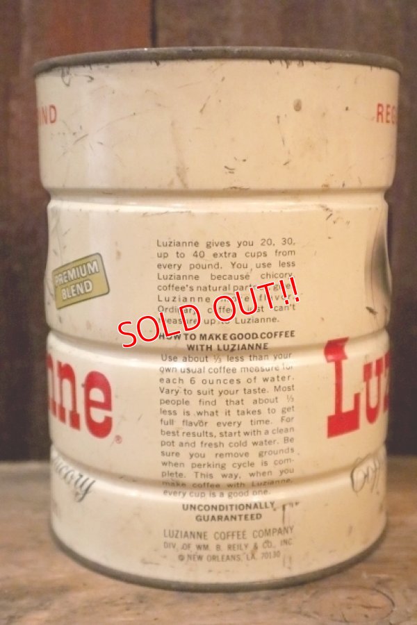 画像4: dp-250205-114 Luzianne COFFEE / Vintage 2 LBS. Can