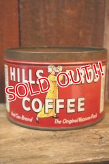 dp-250205-114 HILLS BROS COFFEE / 1950's Tin Can