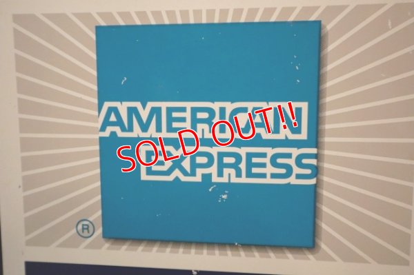 画像6: dp-250205-36 AMERICAN EXPRESS・Master Card・VISA 2000's W-sided Metal Sign
