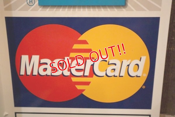 画像3: dp-250205-36 AMERICAN EXPRESS・Master Card・VISA 2000's W-sided Metal Sign