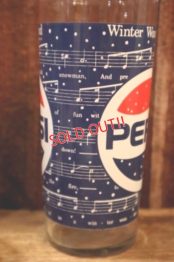 画像4: dp-250205-45 PEPSI 1990's Winter Wonderland GLASS