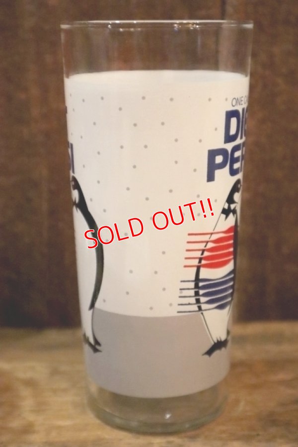 画像4: dp-250205-44 DIET PEPSI 1990's PENGUIN GLASS