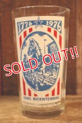 dp-250205-23 PEPSI 1970's OHIO BICENTENNIAL 1776-1976 GLASS