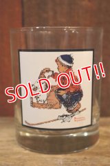 dp-250205-38 PEPSI 1979 NORMAN ROCKWELL "A BOY MEETS HIS DOG" GLASS