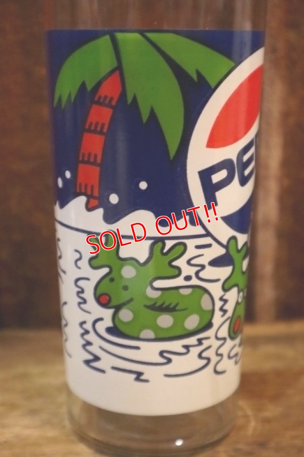 画像4: dp-250205-47 PEPSI 1990's HOLIDAY GLASS