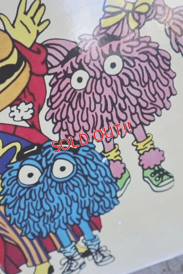 画像6: ct-250205-06 McDonald's 1987 Characters Sign
