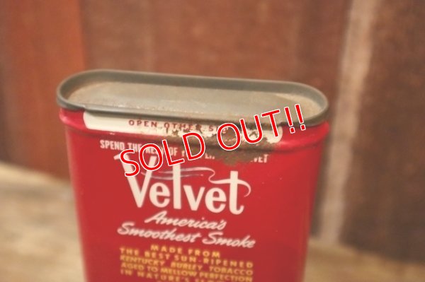 画像4: dp-250320-10 Velvet / 1960's Pipe & Cigarette Tobacco Can