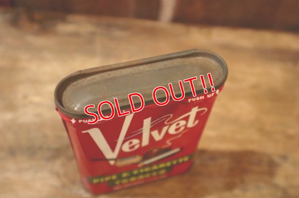 画像7: dp-250320-10 Velvet / 1960's Pipe & Cigarette Tobacco Can