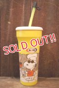 ct-250320-50 Snoopy (Joe Cool) / A&W 1990's Plastic Cup