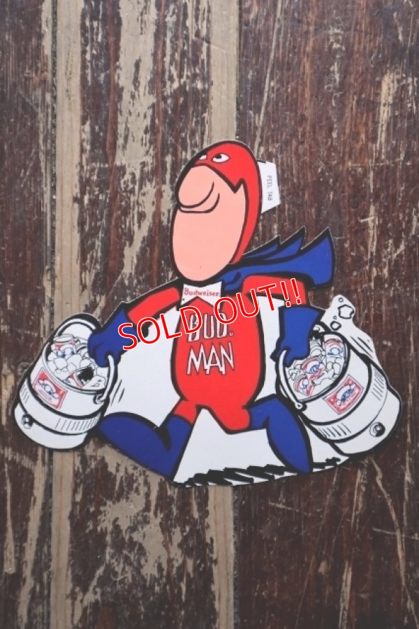 画像1: ct-250320-34 BUD MAN 1970's STICKER (18)