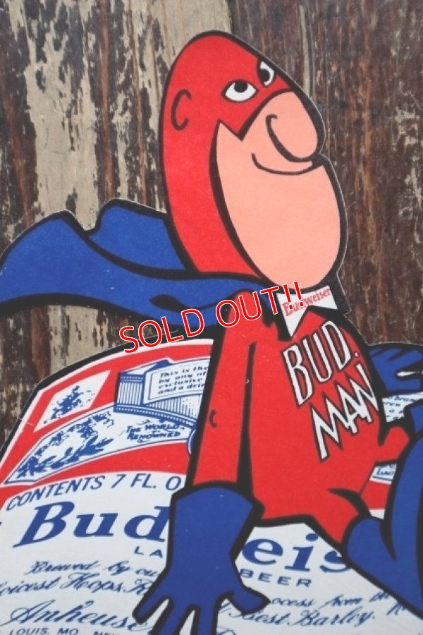 画像2: ct-250320-34 BUD MAN 1970's STICKER (16)