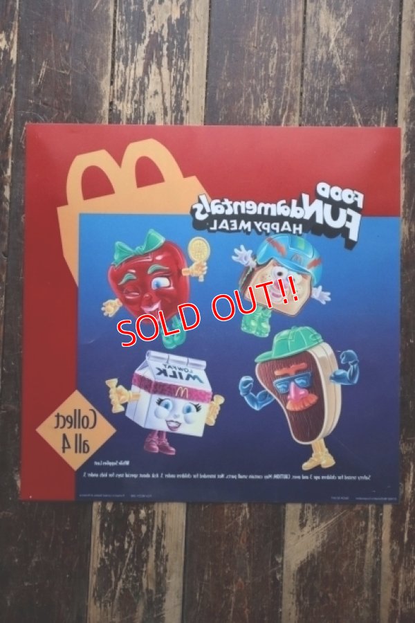 画像8: ct-250320-47 McDonald's / FOOD FUNdamentals 1992 HAPPY MEAL TOY Translite