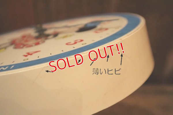 画像6: ct-250320-52 Minnie Mouse / PHINNEY-WALKER 1960's Wall Clock