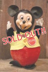 ct-250320-38 Mickey Mouse / GUND 1950's Rubber Face Doll