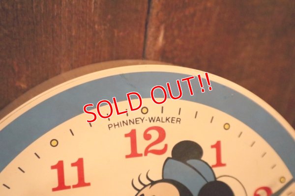 画像4: ct-250320-52 Minnie Mouse / PHINNEY-WALKER 1960's Wall Clock