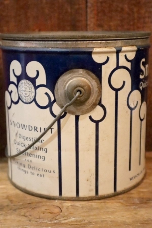画像3: dp-250320-08 Snowdrift Quick-Mixing Shortening Can
