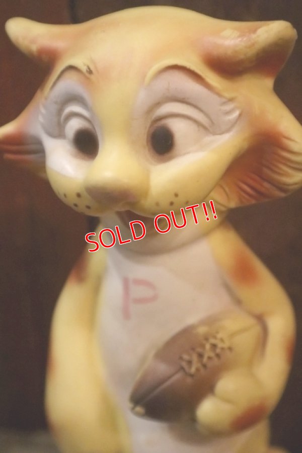 画像2: ct-250205-30 DREAMLAND CREATIONS INC. 1958 Tiger Mascot Squeaky Doll