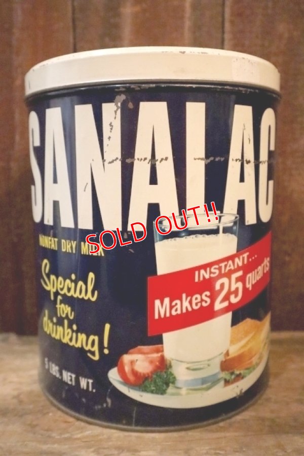 画像1: dp-250319-16 SANALAC Instant Milk Can