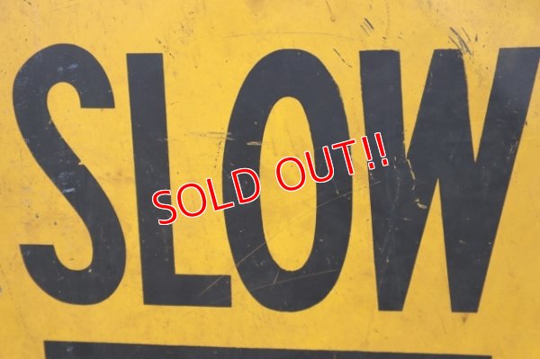 画像4: dp-250319-19 Road Sign "SLOW SCHOOL ZONE"