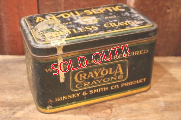 画像1: dp-250320-13 A BINNY & SMITH CO. 1930's CRAYOLA CRAYON CAN
