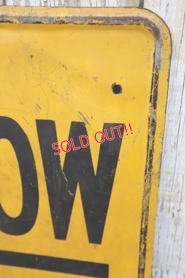 画像3: dp-250319-19 Road Sign "SLOW SCHOOL ZONE"