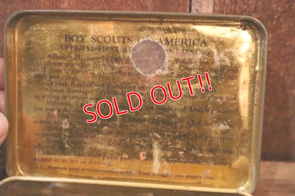 画像8: dp-250320-17 Johnson & Johnson BOY SCOUT OFFICIAL FIRST AID KIT CAN