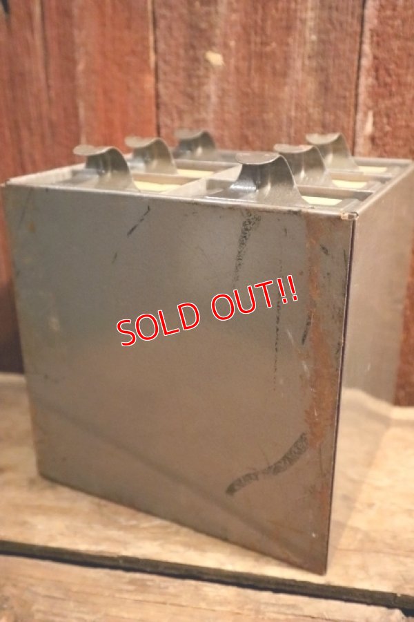 画像10: dp-250319-08 ADDRESSLLOTT 1950's STEEL PARTS BOX
