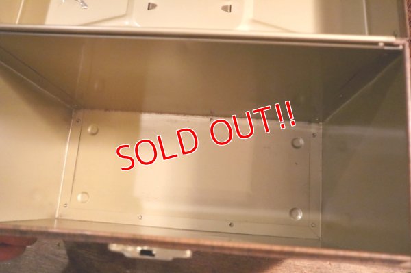 画像13: dp-250320-04 Ballonof PORTA FILE 1970's Metal  File Box