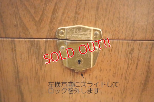 画像2: dp-250320-04 Ballonof PORTA FILE 1970's Metal  File Box