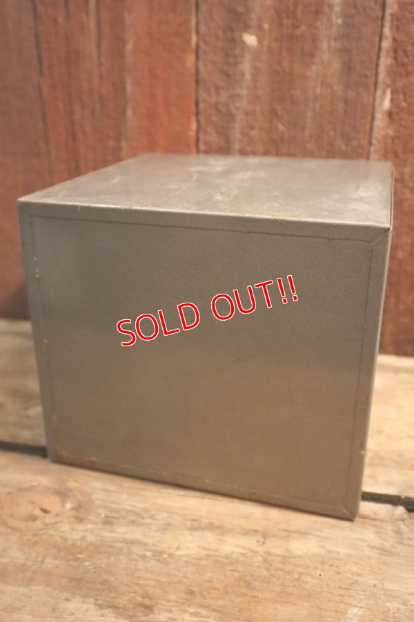 画像9: dp-250319-08 ADDRESSLLOTT 1950's STEEL PARTS BOX