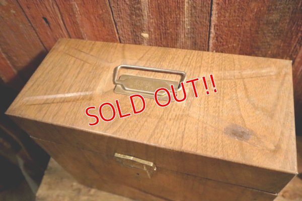 画像5: dp-250320-04 Ballonof PORTA FILE 1970's Metal  File Box