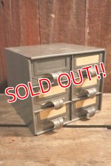 dp-250319-08 ADDRESSLLOTT 1950's STEEL PARTS BOX
