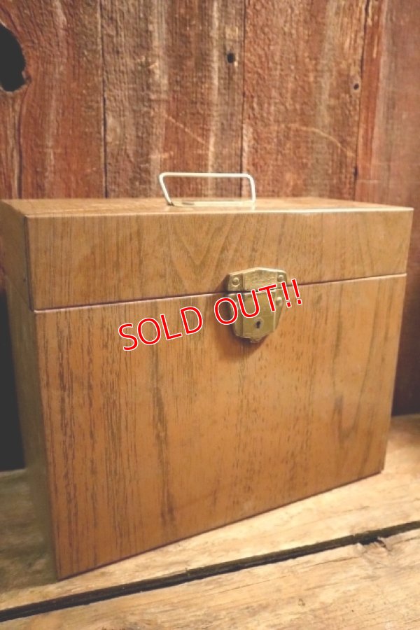 画像1: dp-250320-04 Ballonof PORTA FILE 1970's Metal  File Box