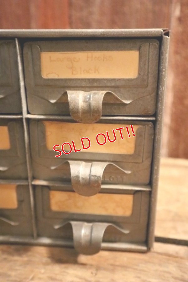 画像3: dp-250319-08 ADDRESSLLOTT 1950's STEEL PARTS BOX