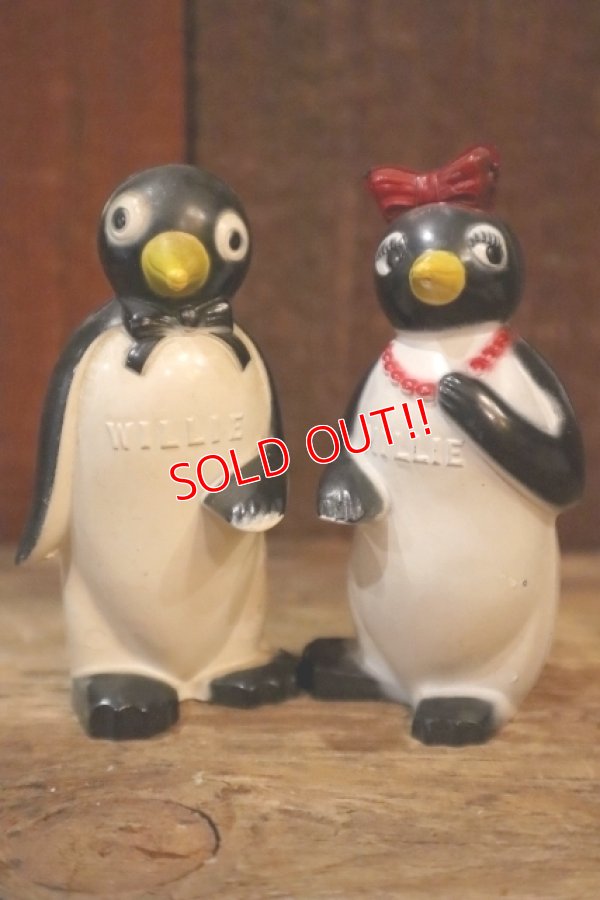 画像1: ct-250319-05 KOOL / Millie and Willie 1950's Salt & Pepper Shaker