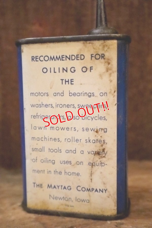 画像3: dp-240508-47 THE MAYATG COMPANY 1950's Maytag HOUSEHOLD OIL CAN
