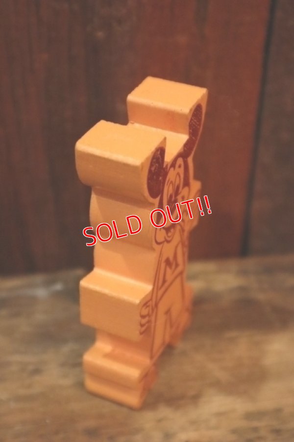 画像4: ct-250319-01 Mickey Mouse 1960's Stormbecker "ACROBATS" Wooden Figure (G)