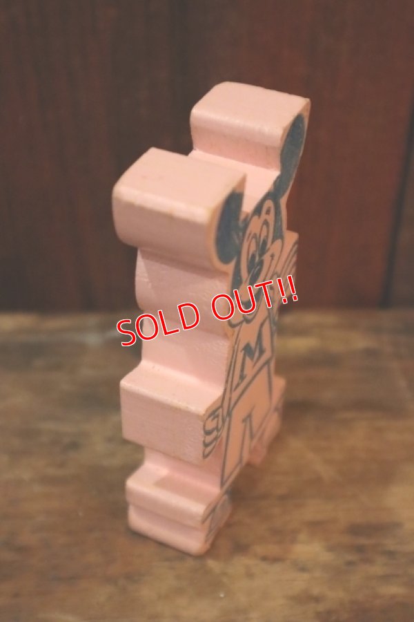 画像4: ct-250319-01 Mickey Mouse 1960's Stormbecker "ACROBATS" Wooden Figure (K)