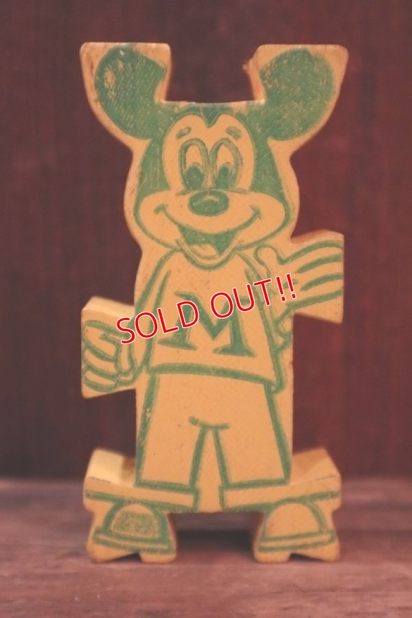 画像2: ct-250319-01 Mickey Mouse 1960's Stormbecker "ACROBATS" Wooden Figure