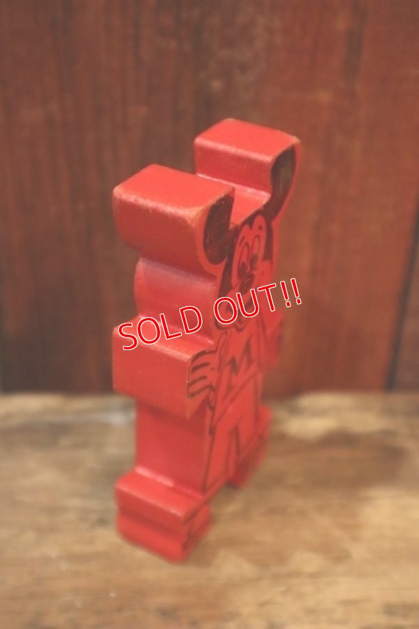 画像4: ct-250319-01 Mickey Mouse 1960's Stormbecker "ACROBATS" Wooden Figure (A)